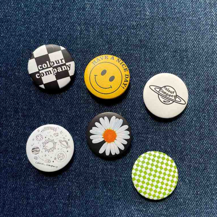 PIN BROS PEACEMINUSONE PENITI - 1 SET ISI 6 PCS
