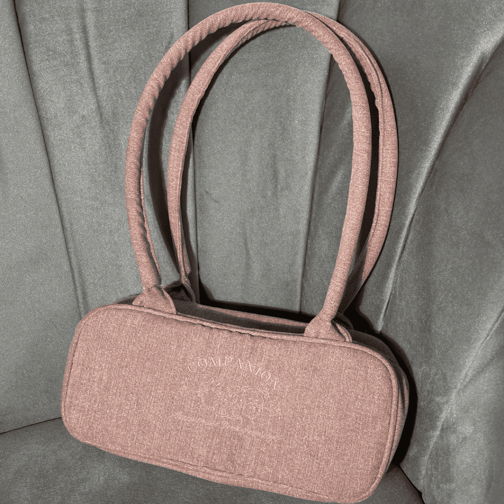 (companion) Snuggle Shoulder Bag - Tas Shoulder Bag Wanita Bahan Velvet Ekslusif