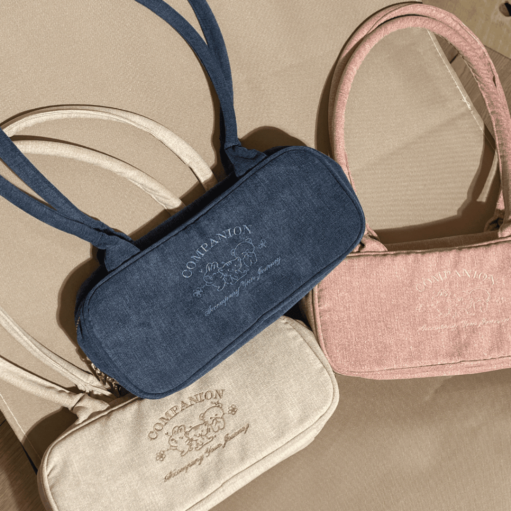 (companion) Snuggle Shoulder Bag - Tas Shoulder Bag Wanita Bahan Velvet Ekslusif