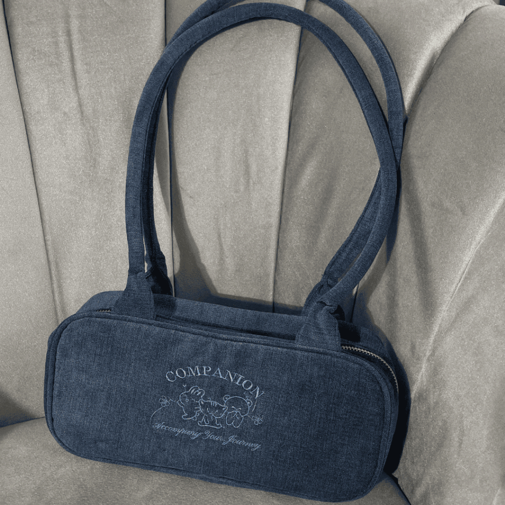 (companion) Snuggle Shoulder Bag - Tas Shoulder Bag Wanita Bahan Velvet Ekslusif