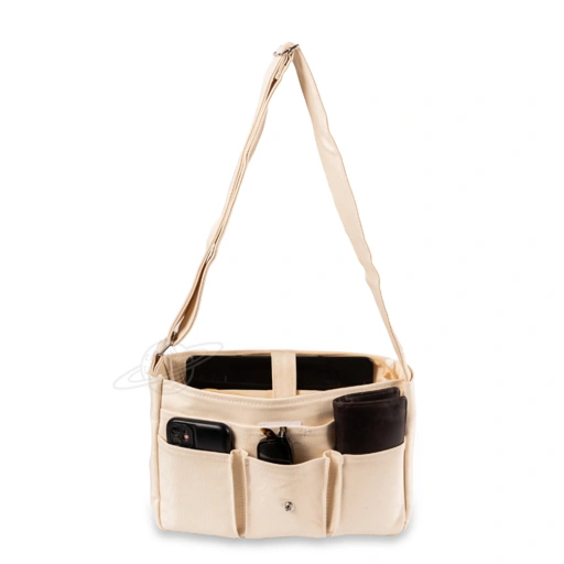 Image of Colour Company Library Series Sling Bag Canvas Slot Laptop Compartment