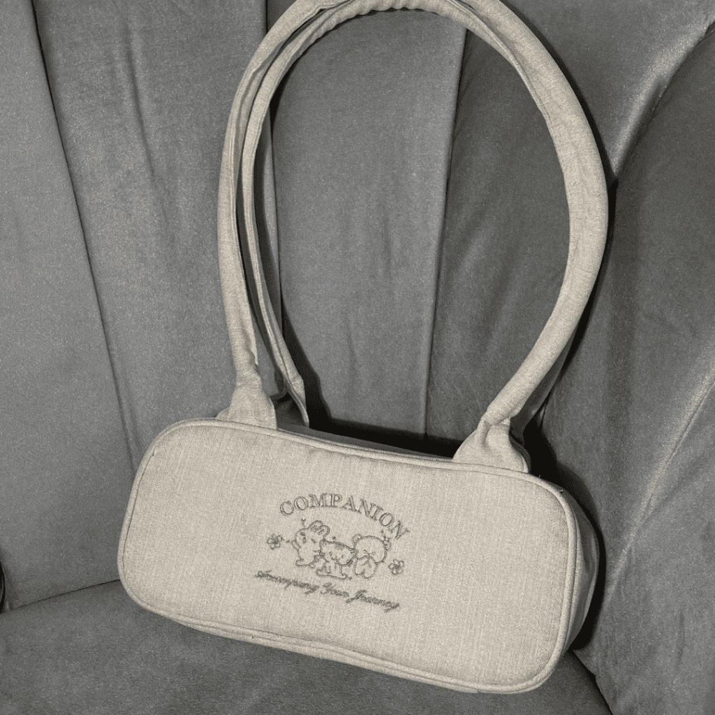 (companion) Snuggle Shoulder Bag - Tas Shoulder Bag Wanita Bahan Velvet Ekslusif