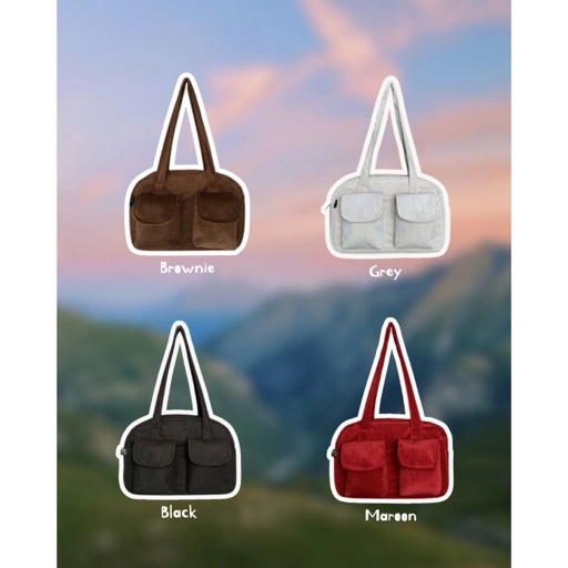 Image of (companion) Livy Corduroy Shoulder Bag