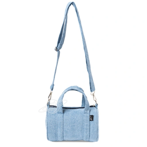 Image of (companion) Kimi Mini Duffle Sling Bag Denim I Tas Selempang Jeans