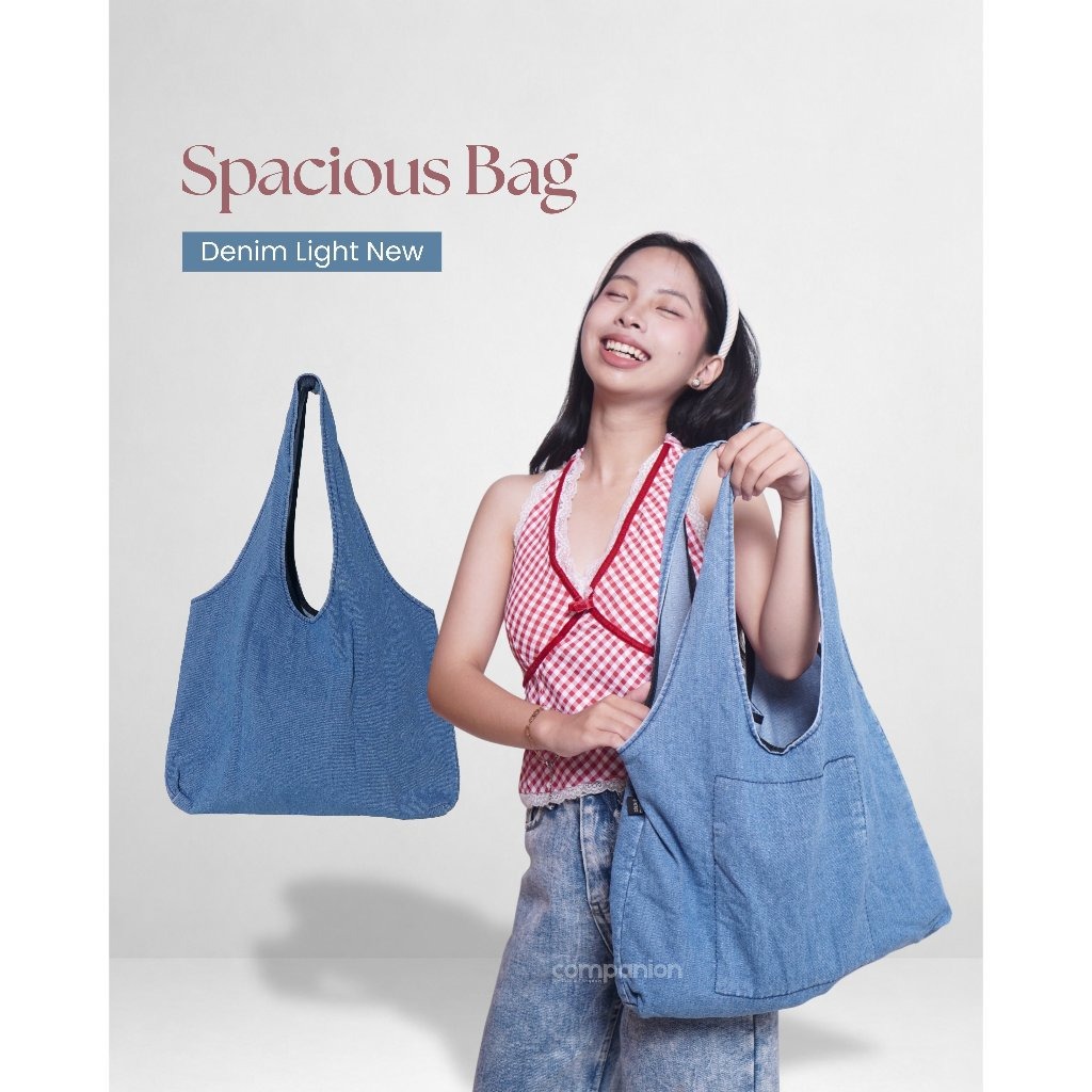 HOBO JEANS NEW - Totebag Wanita Denim