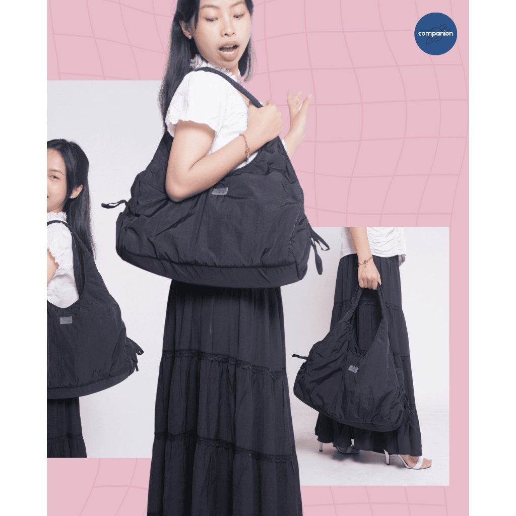 (COMPANION) Odie Bag totebag and shoulder bag tas bahu wanita polyester