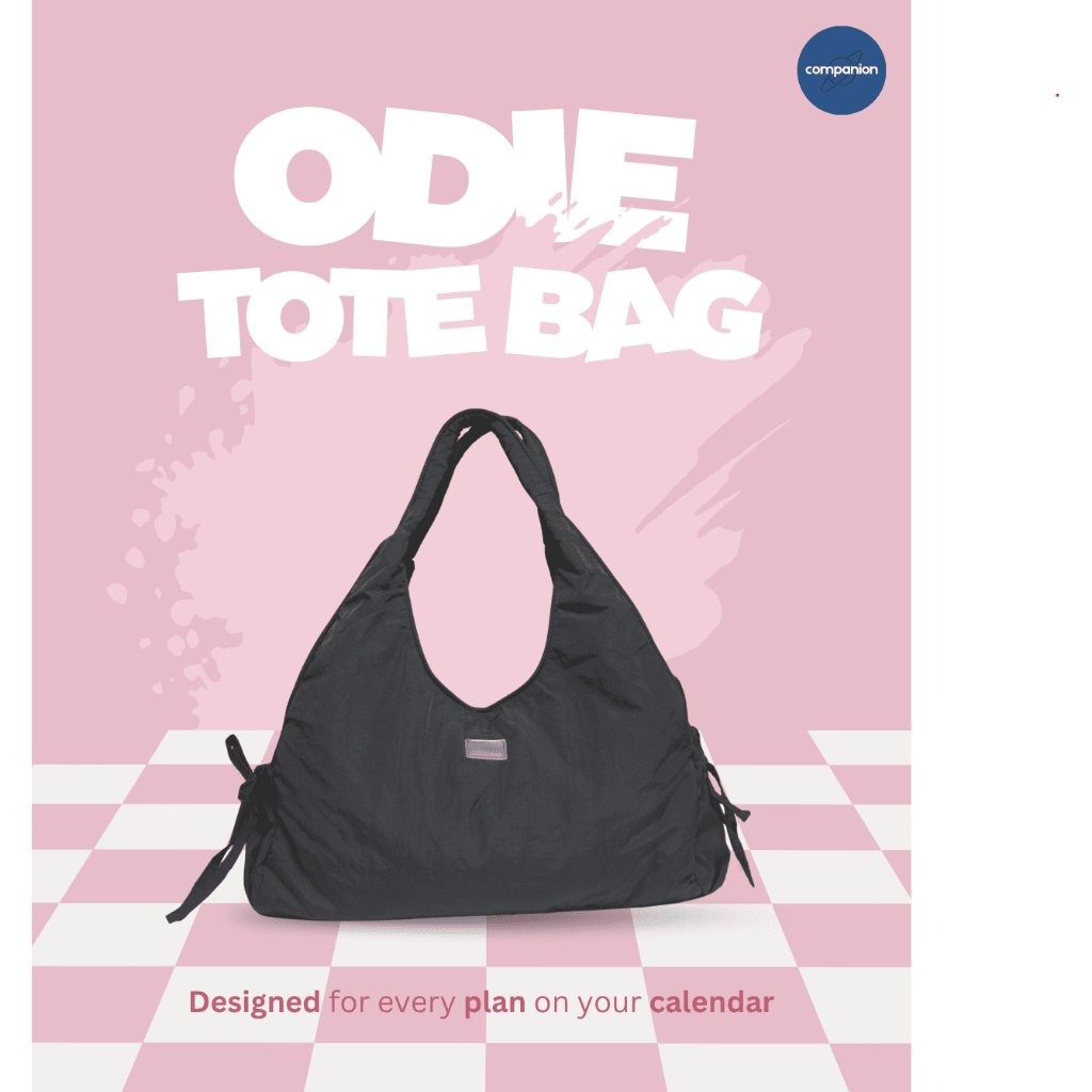 (COMPANION) Odie Bag totebag and shoulder bag tas bahu wanita polyester