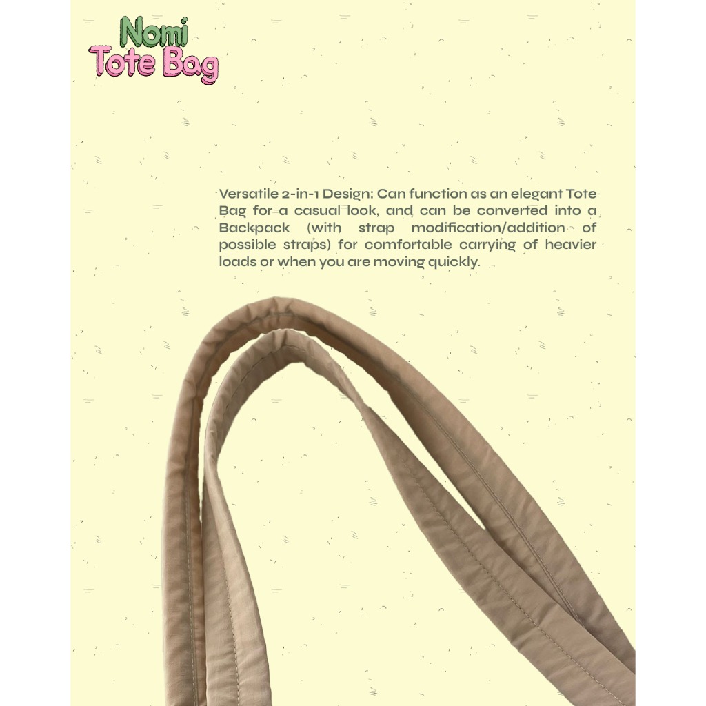 (companion) Nomi Tote bag | Tote Bag Wanita | Tas kuliah cewek