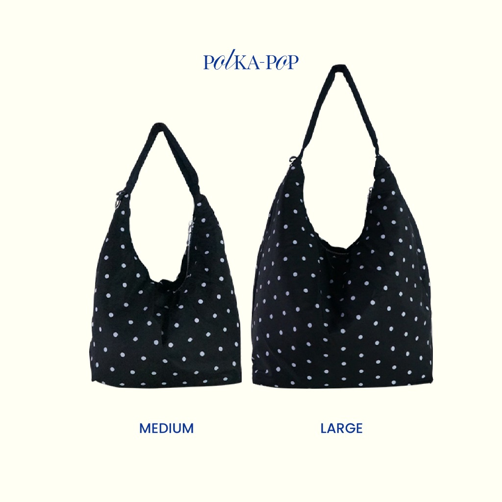 Polka Pop Totebag || Kuliah Kerja Wanita