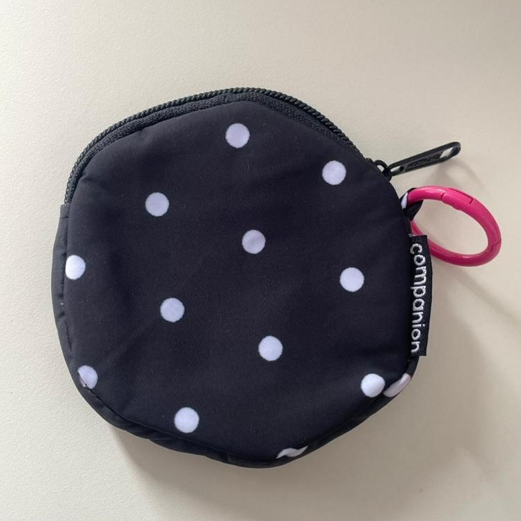 polka pop pouch || pouch koin mini