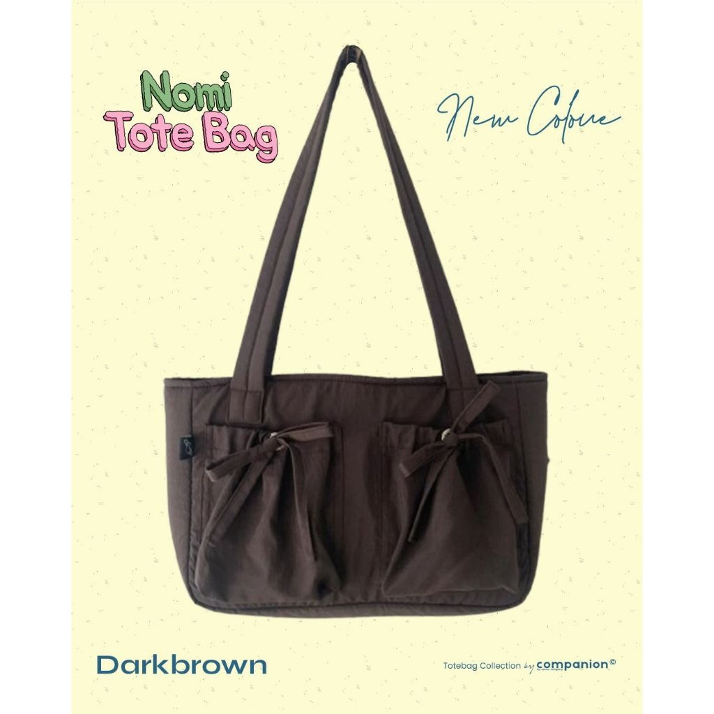(companion) Nomi Tote bag | Tote Bag Wanita | Tas kuliah cewek