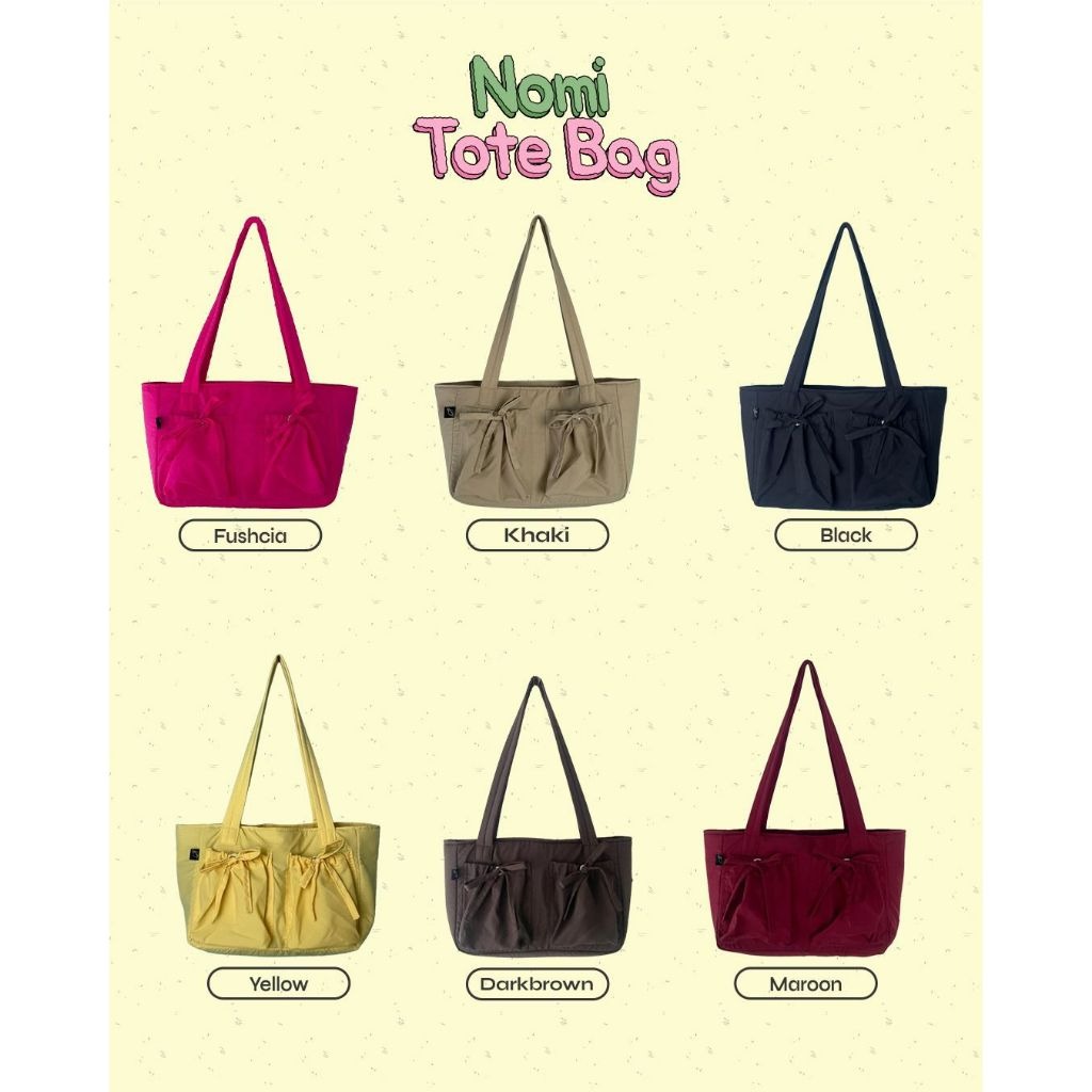 (companion) Nomi Tote bag | Tote Bag Wanita | Tas kuliah cewek