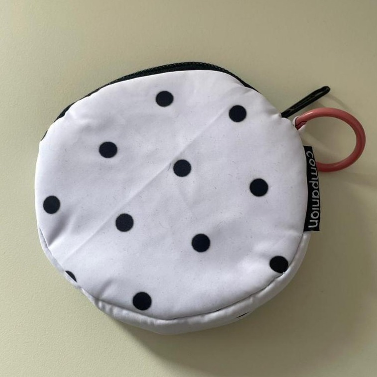 polka pop pouch || pouch koin mini
