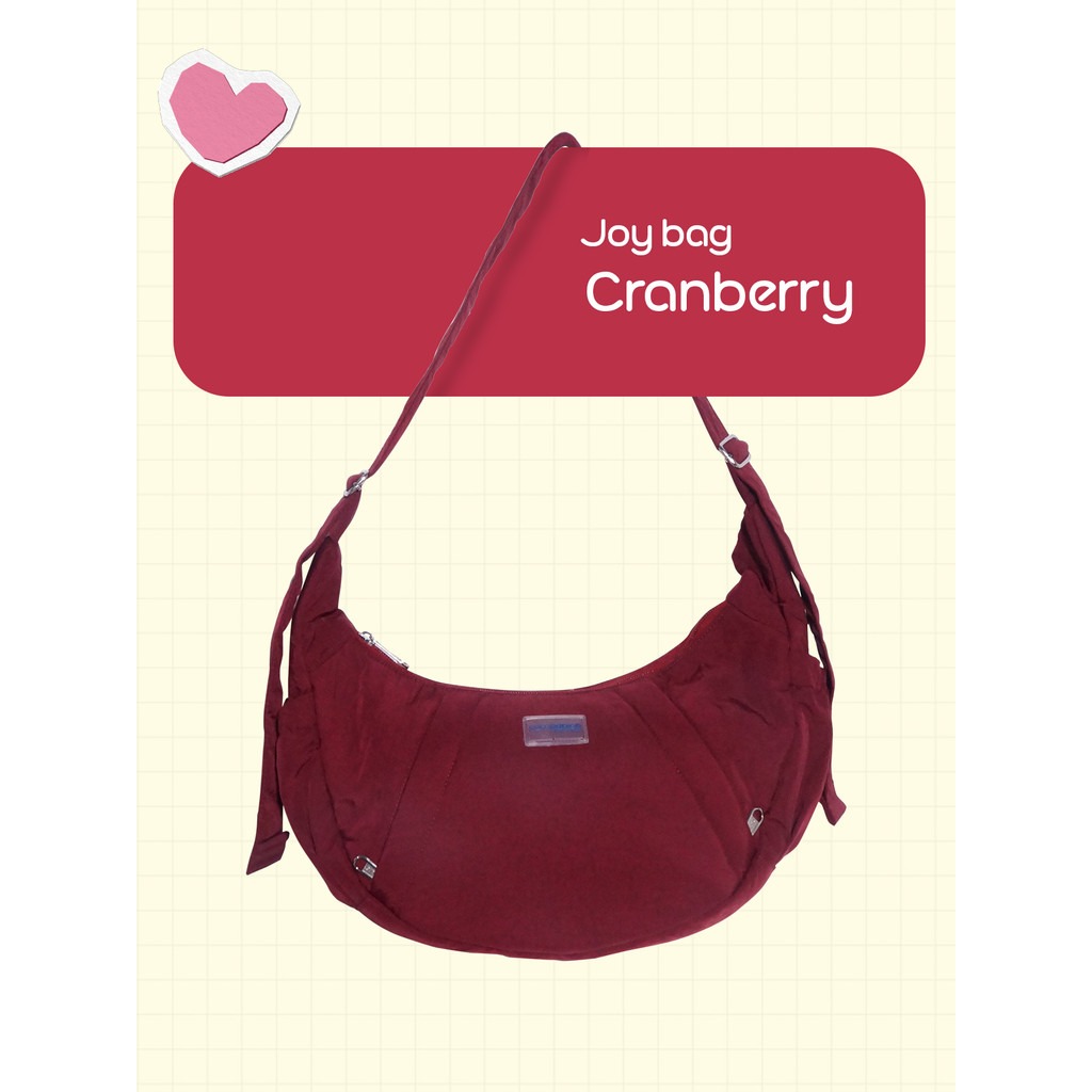 JOY TAS SLINGBAG WANITA POLYESTER TAHAN AIR BANYAK SAKU ADJUSTABLE