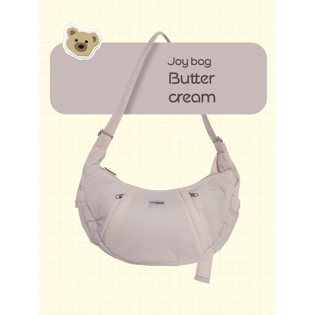 JOY TAS SLINGBAG WANITA POLYESTER TAHAN AIR BANYAK SAKU ADJUSTABLE