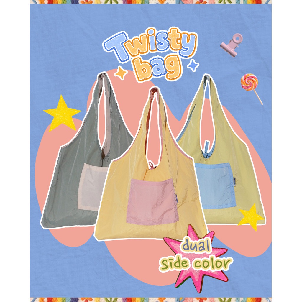 (companion) Twisty Bag - Totebag Crinkle