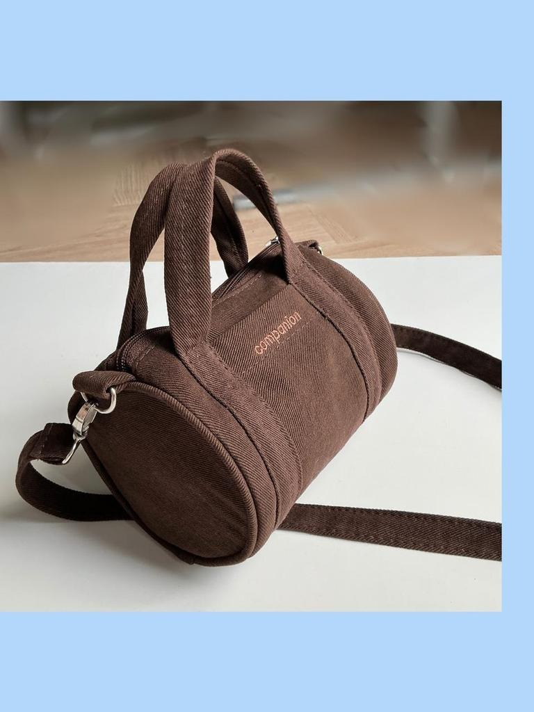 (companion) Kimi Mini Choco Duffle Sling Bag I Tas Selempang Denim