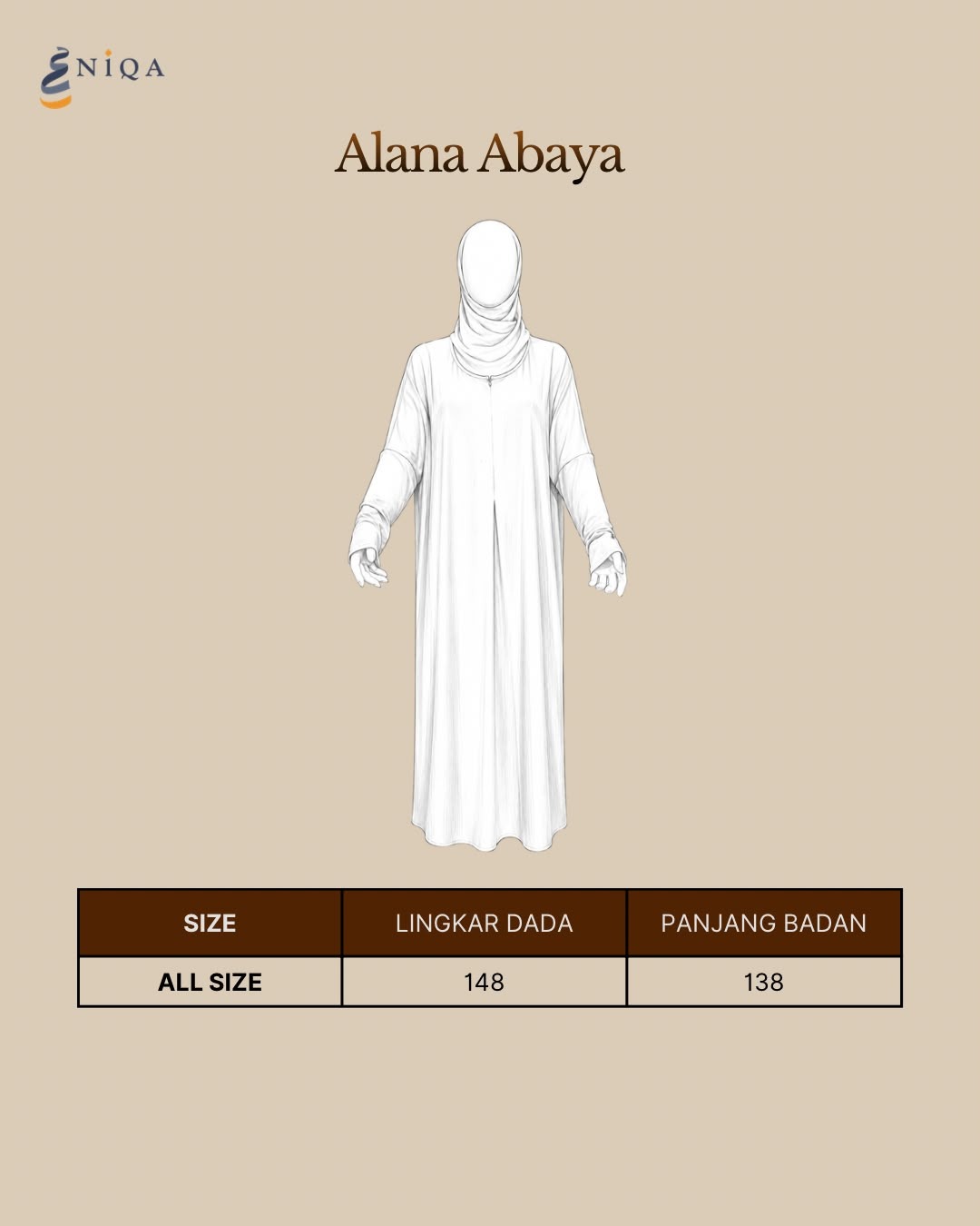 ALANA ABAYA DRESS