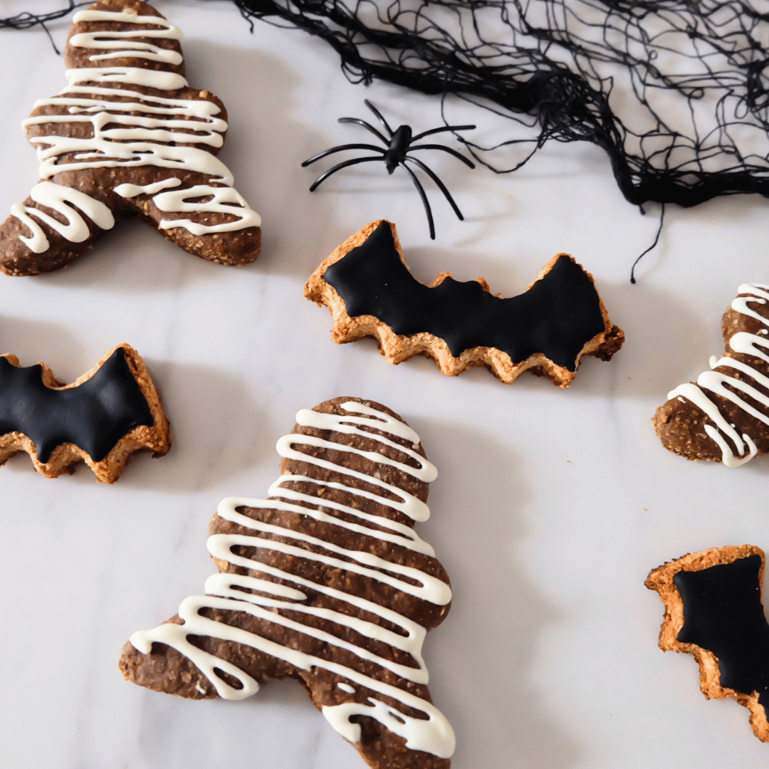 Halloween: Mummy Dog Cookie