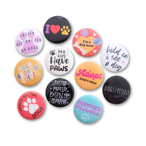 Image of Hooman Buttons - Dog Lovers