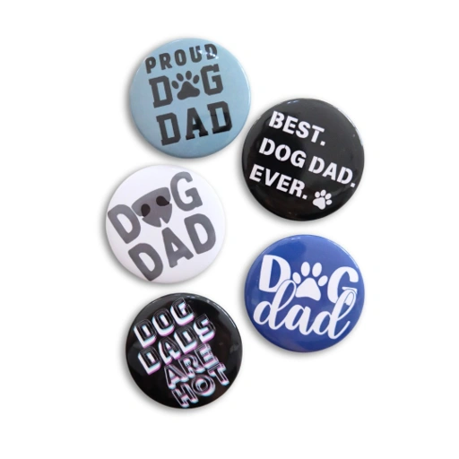 Image of Hooman Buttons - Dog Dad