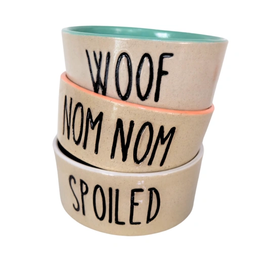 Image of Ceramic Dog Bowl (M)