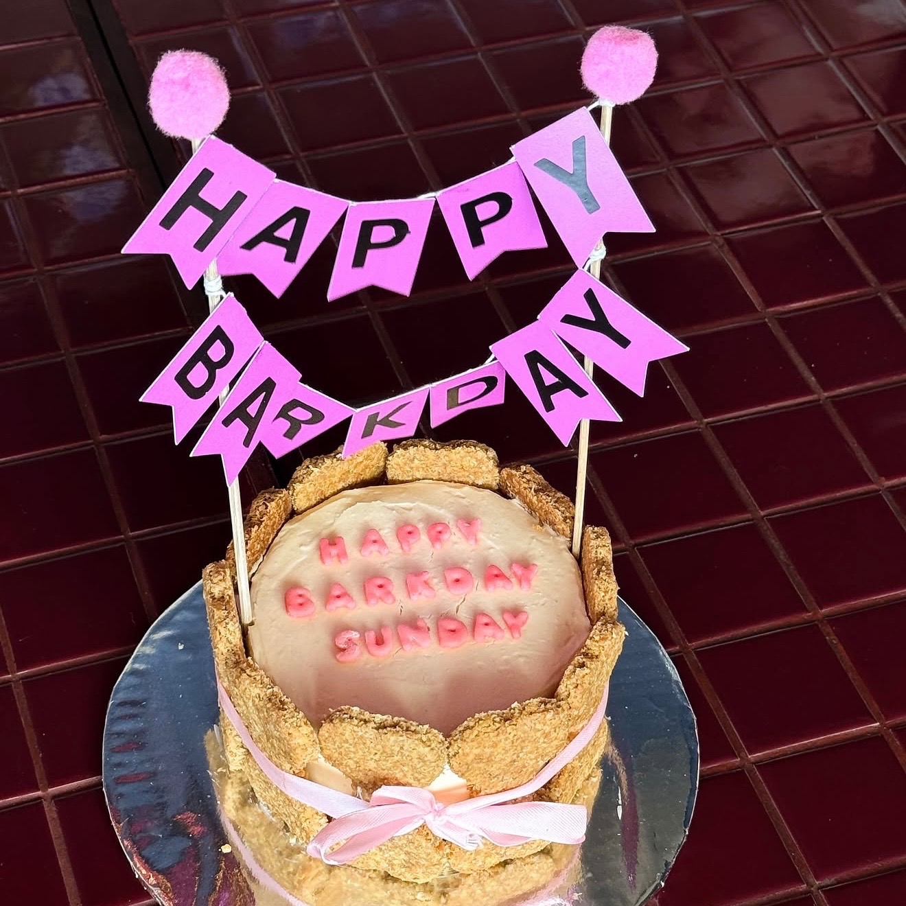 Barkday Cake - Round (Custom)