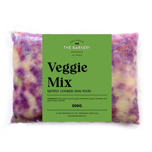 Image of Cooked Dog Food - Veggie Mix