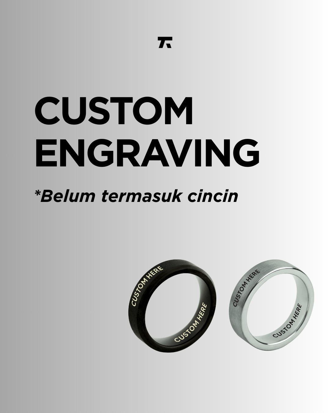 Custom Engraving - Rings