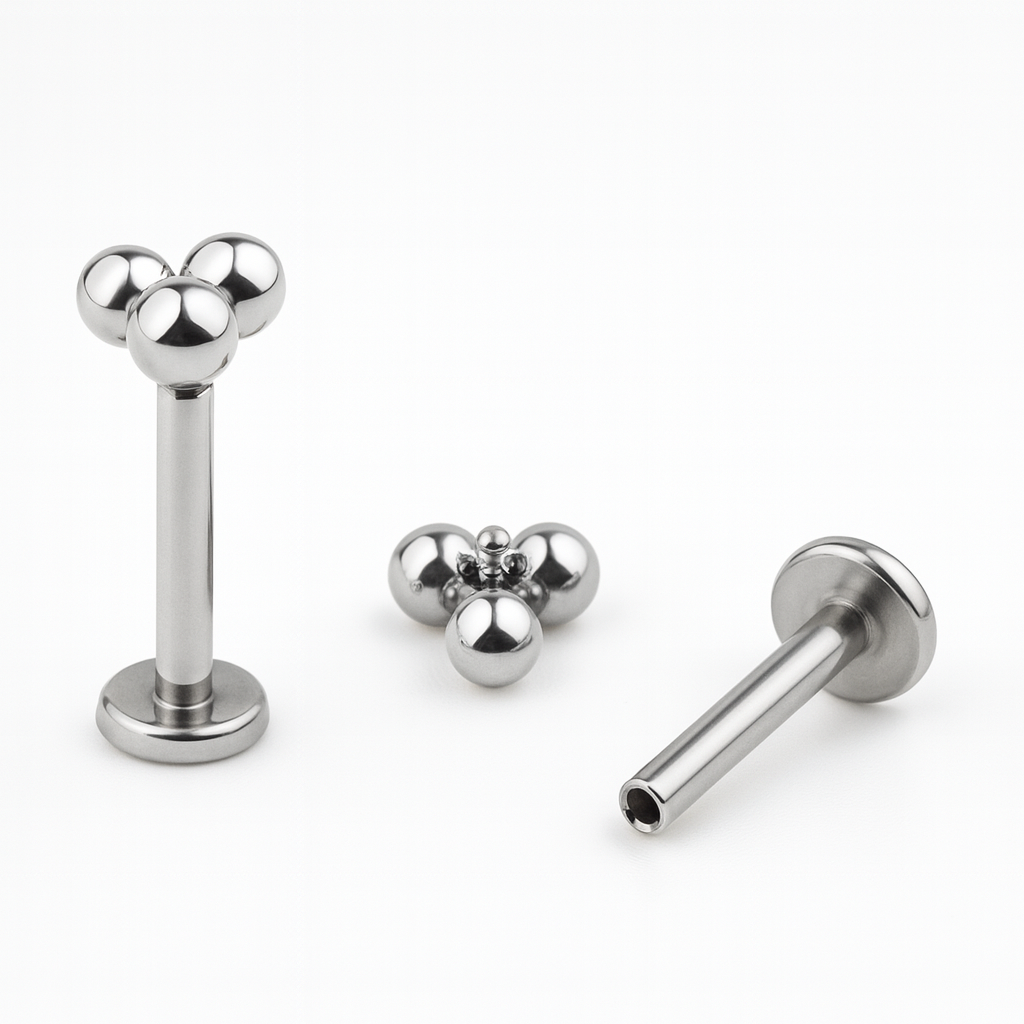 3 Balls Rod - Titanium