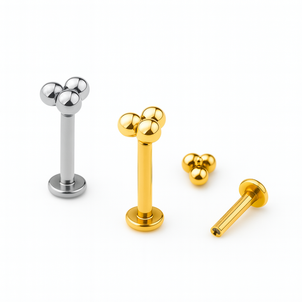 3 Balls Rod - Titanium