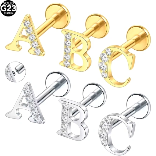 Image of Crystal Alphabet - Titanium