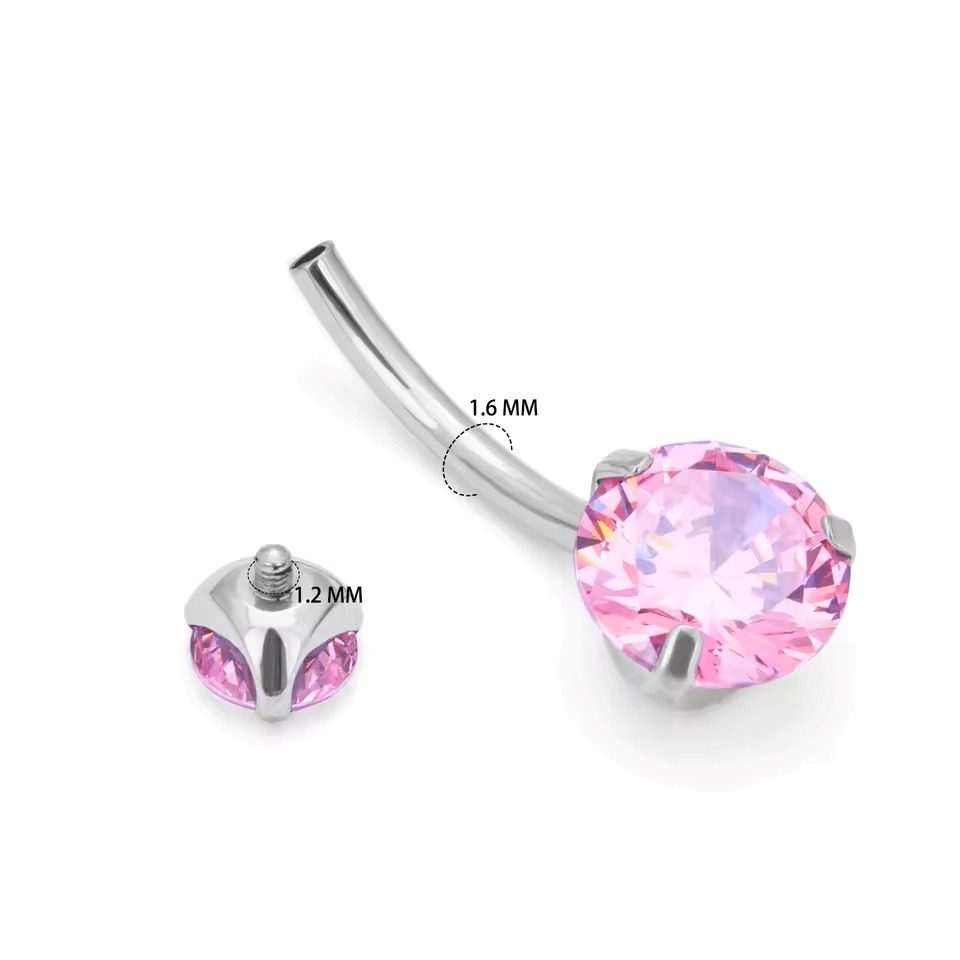 Classic Diamond Belly - Titanium