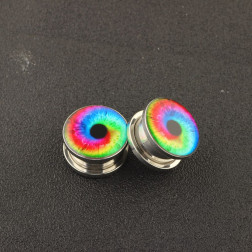 Rainbowburst - Steel Plugs