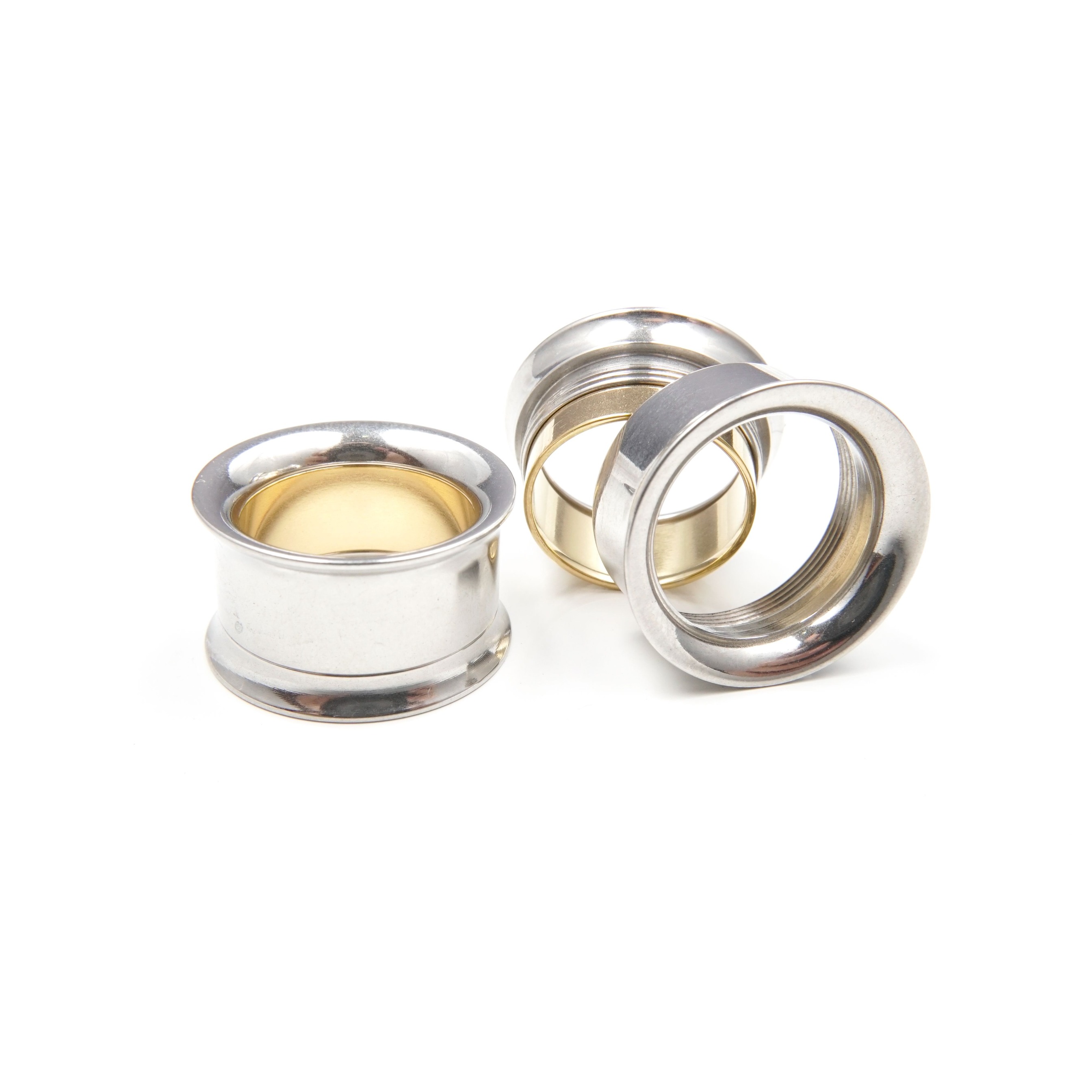 Oasis Silver Gold - Steel Plugs
