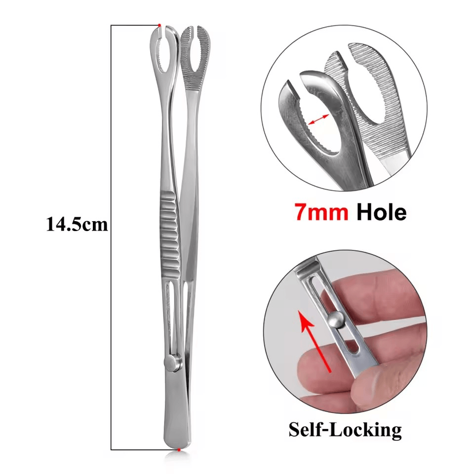 Forester Tweezers Slotted - Tools