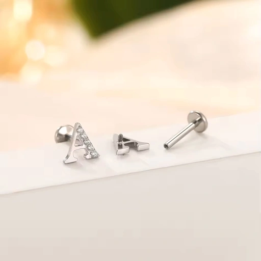 Image of Crystal Alphabet - Titanium