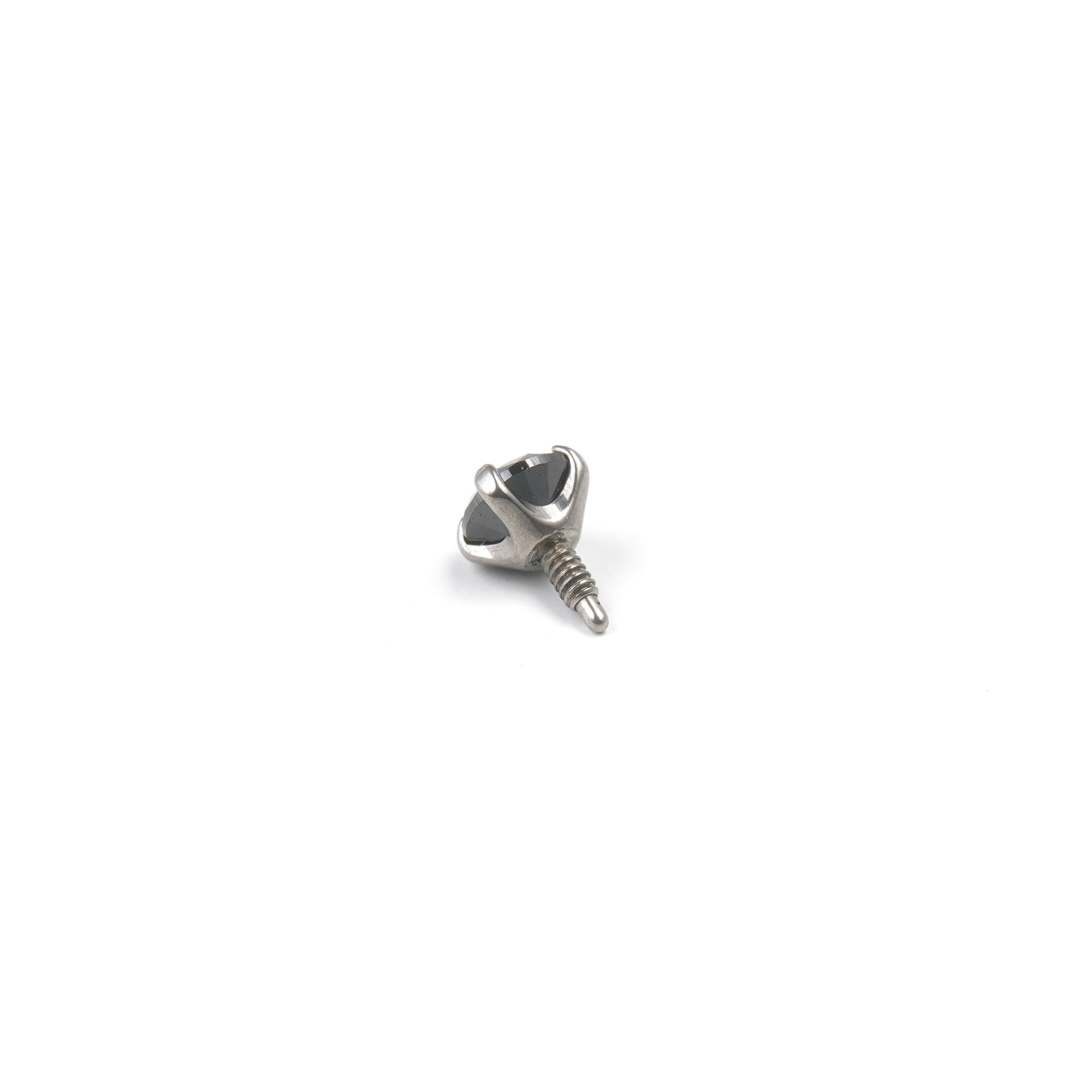 3mm Gem Piercing Replacement (just Top) - Titanium