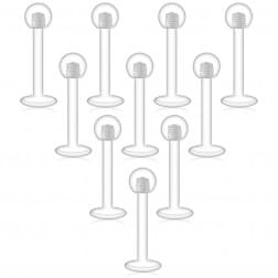 Clear Acrylic Retainer Flexible - Flatback