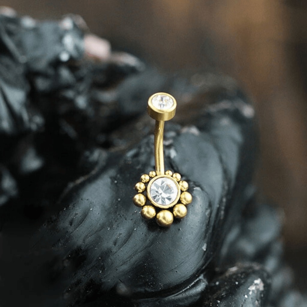 Zirconia Flower - Belly