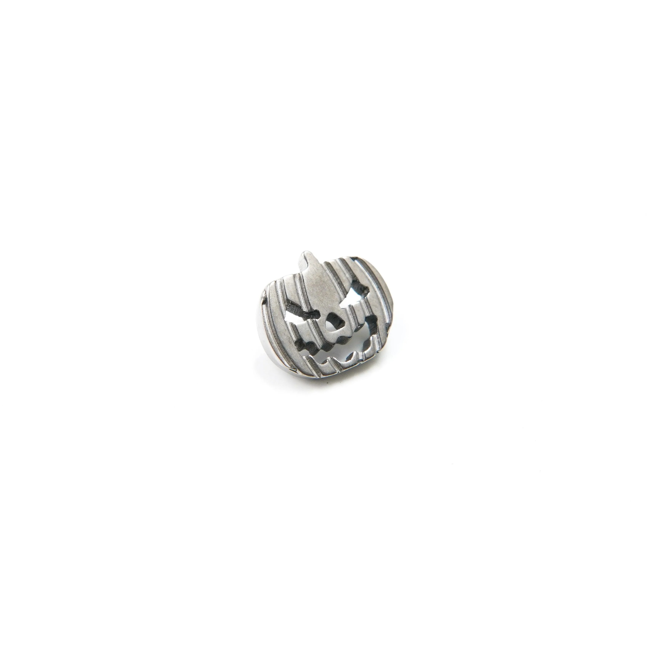 Jack-o'-lantern Piercing Replacement (just Top) - Titanium