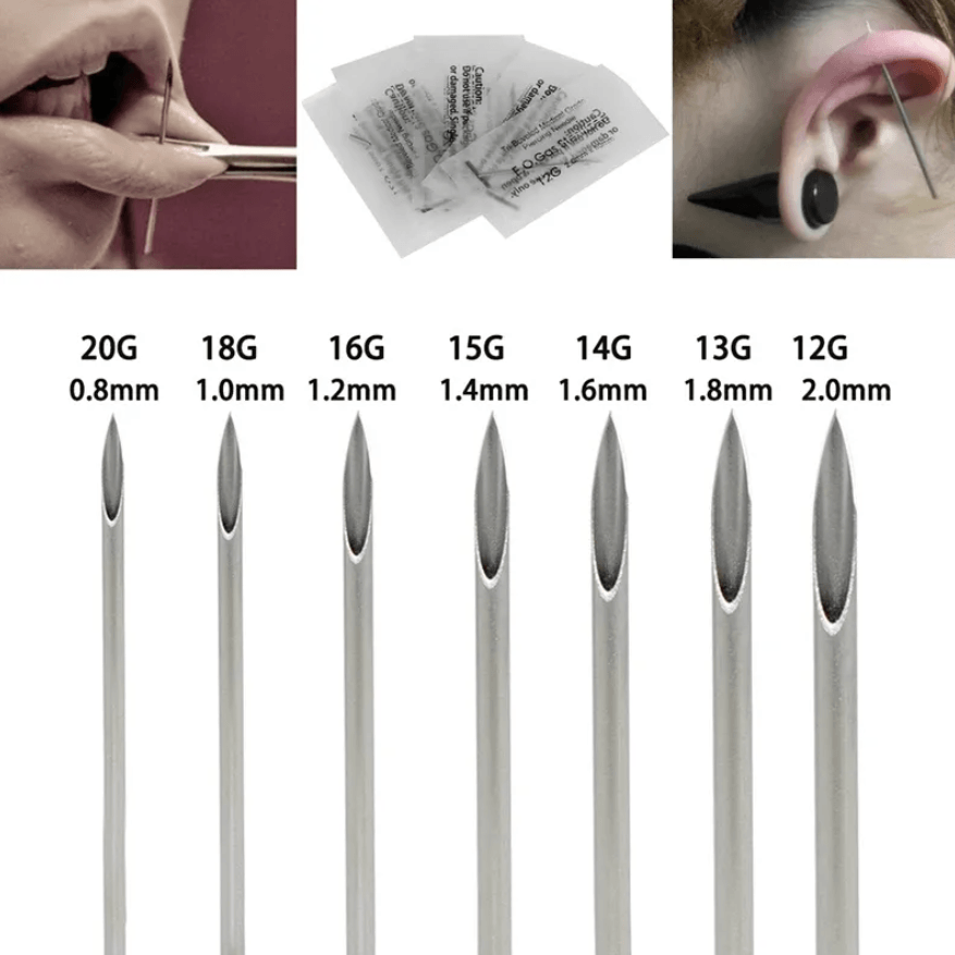 Hollow Needle - For Piercings