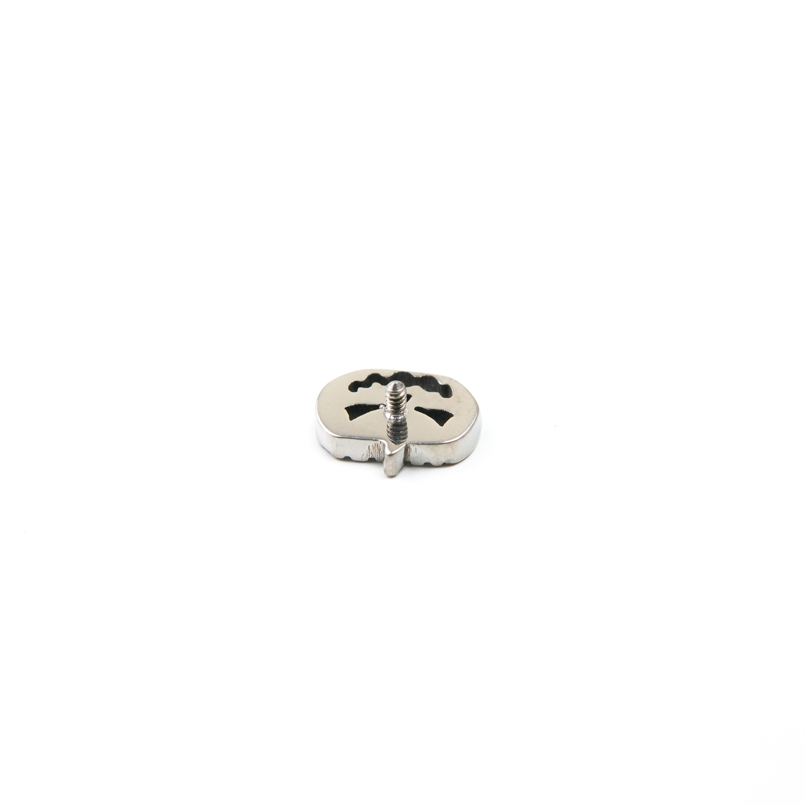 Jack-o'-lantern Piercing Replacement (just Top) - Titanium