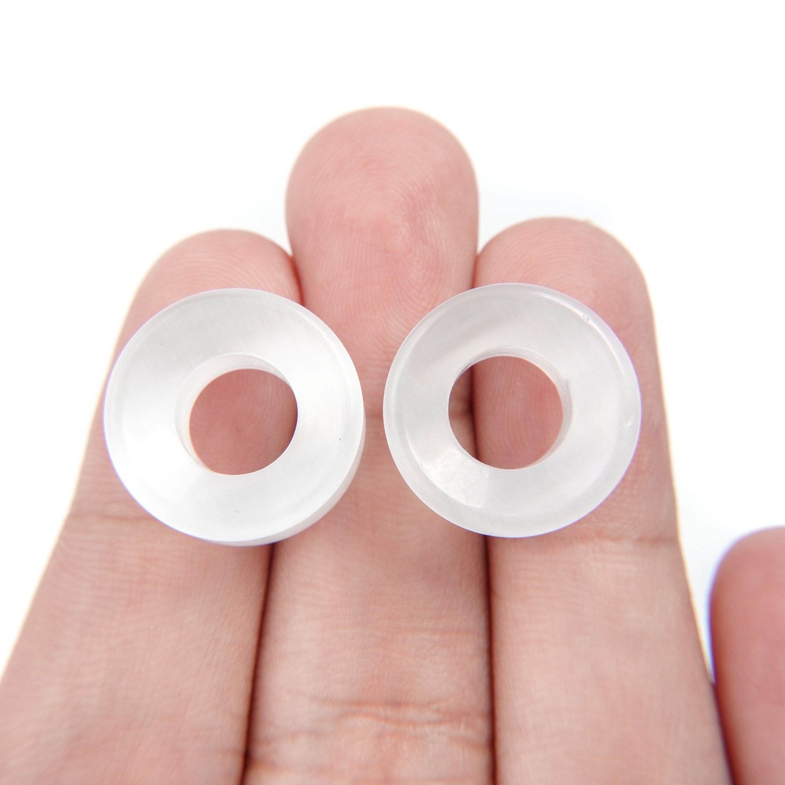 White - Stone Plugs