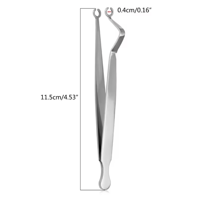 Piercing Tweezers (for Nose, Ear, Etc.) - Tools