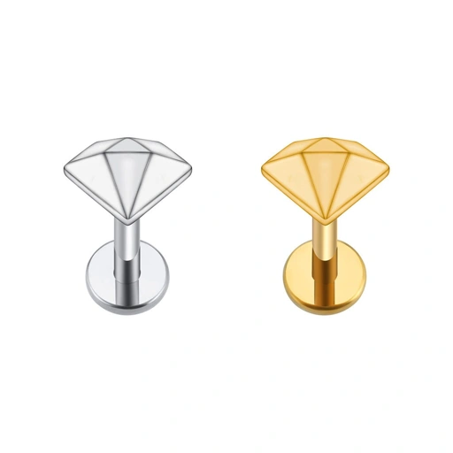 Image of Geo Diamond - Titanium