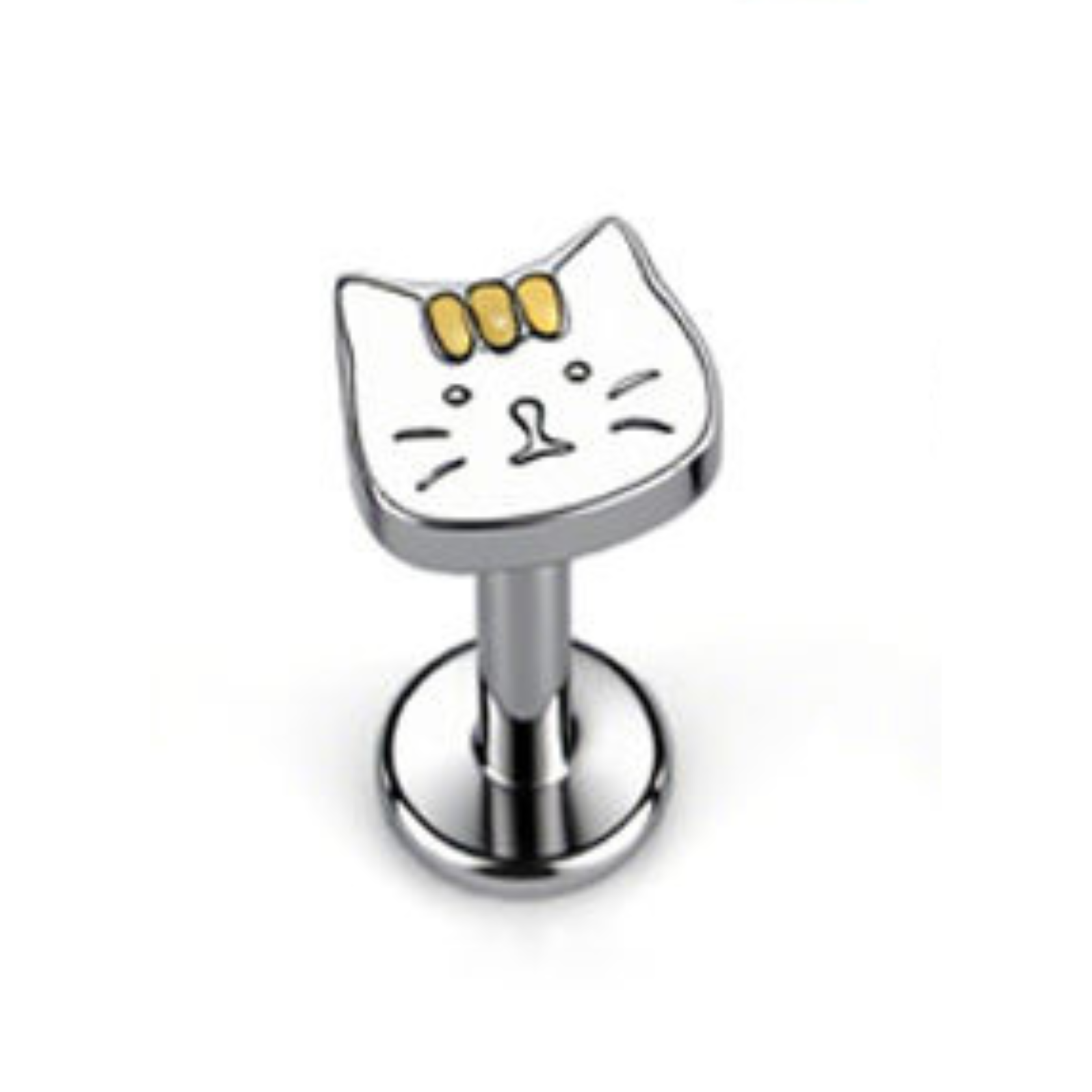 Kitty Face - Titanium