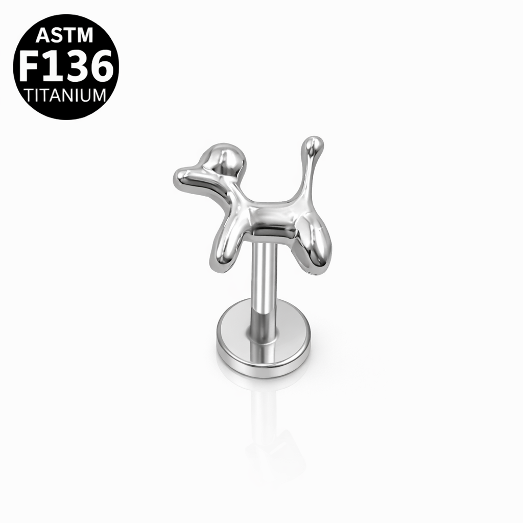 balloon dog - Titanium