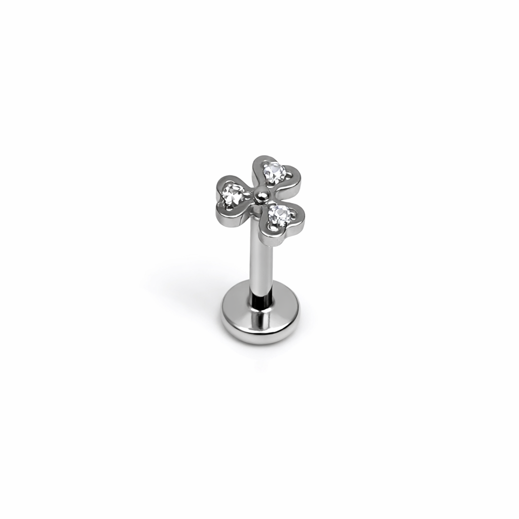 Heart Clover - Flat Back