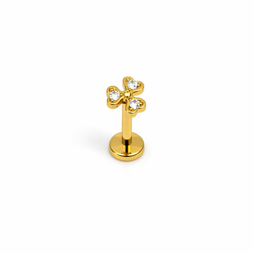 Heart Clover - Flat Back
